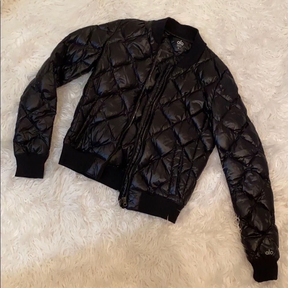 Alo Idol Down Bomber Jacket